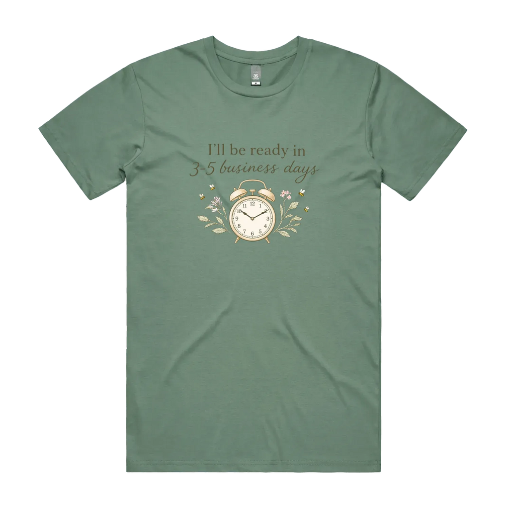 Sage front flat lay