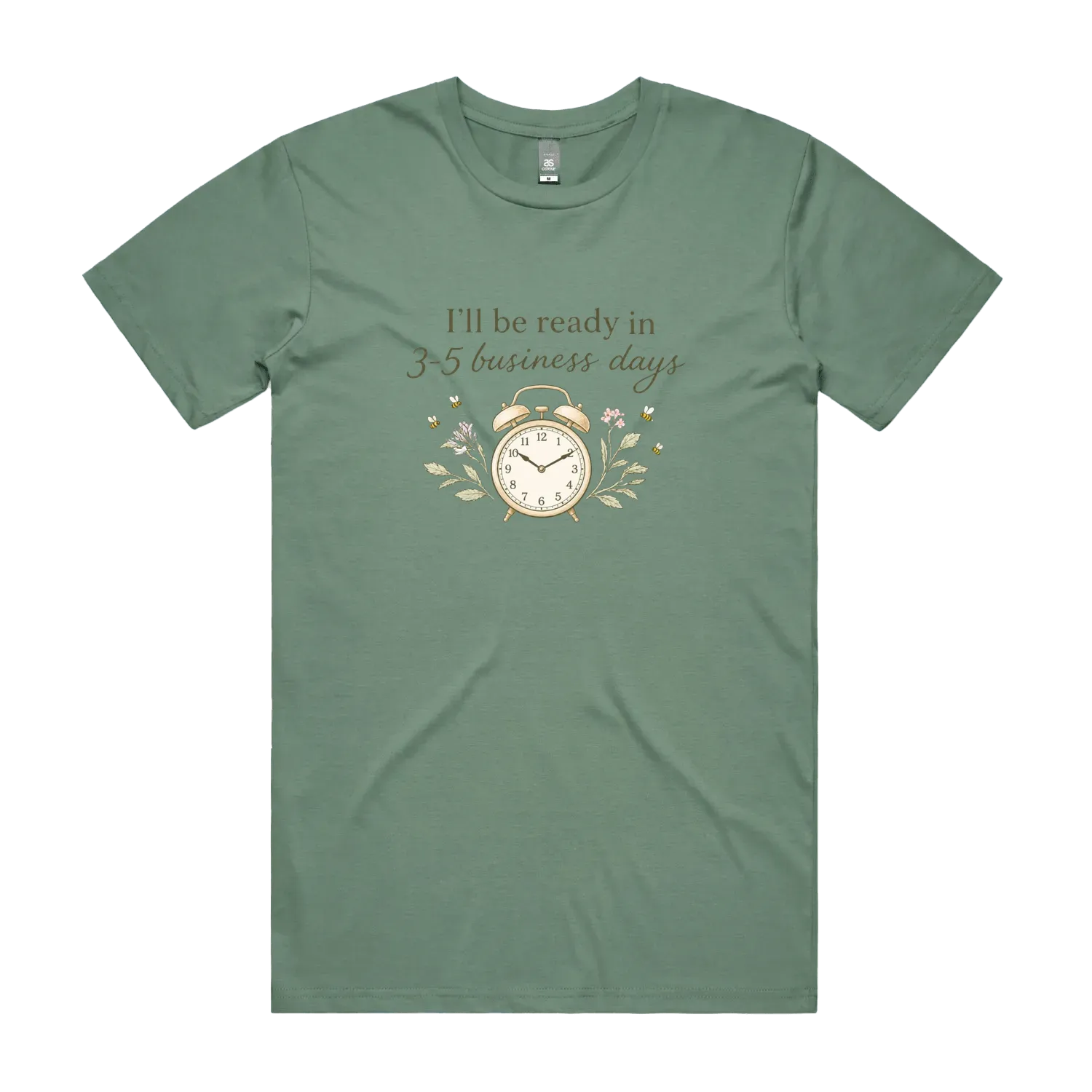 Sage front flat lay