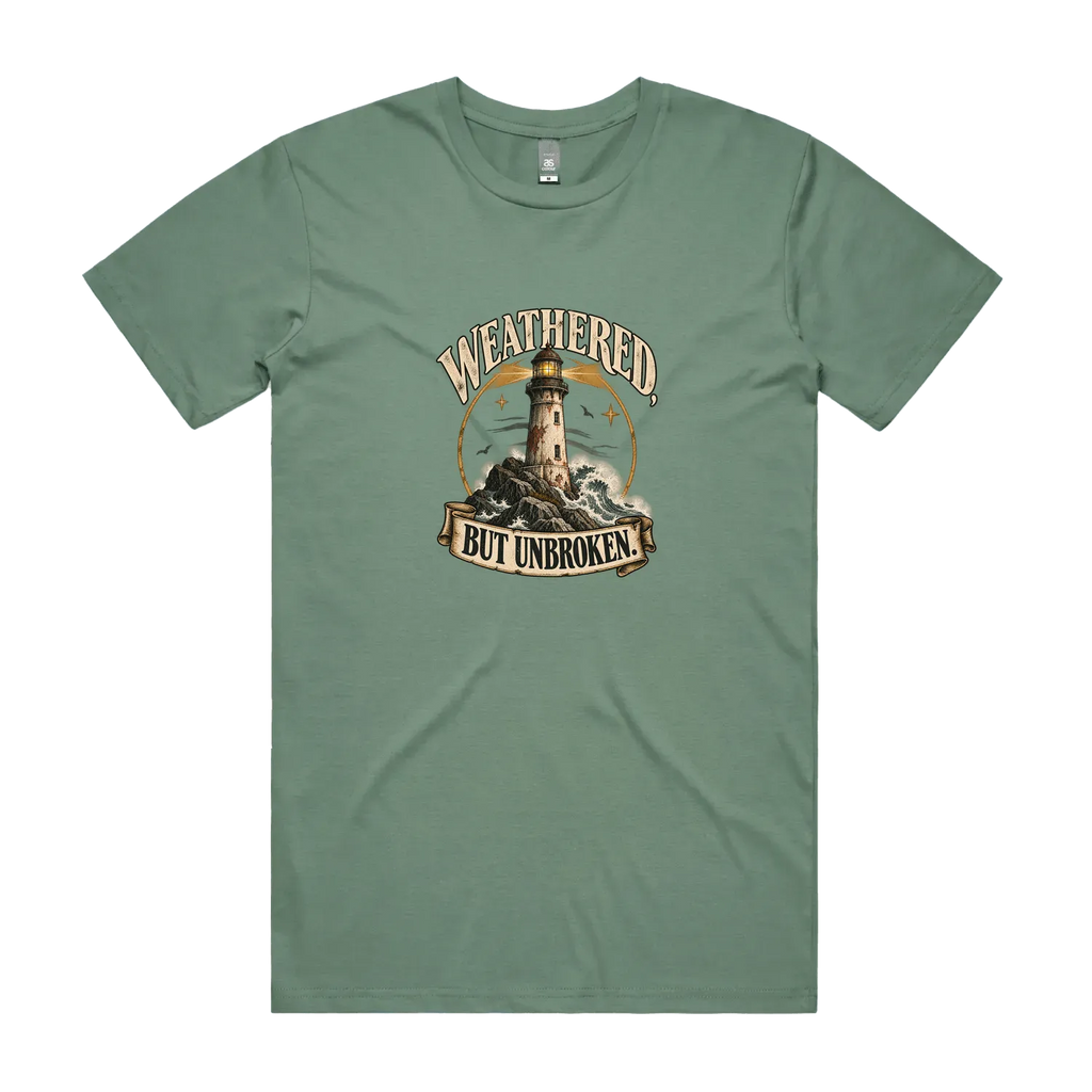 Sage front flat lay