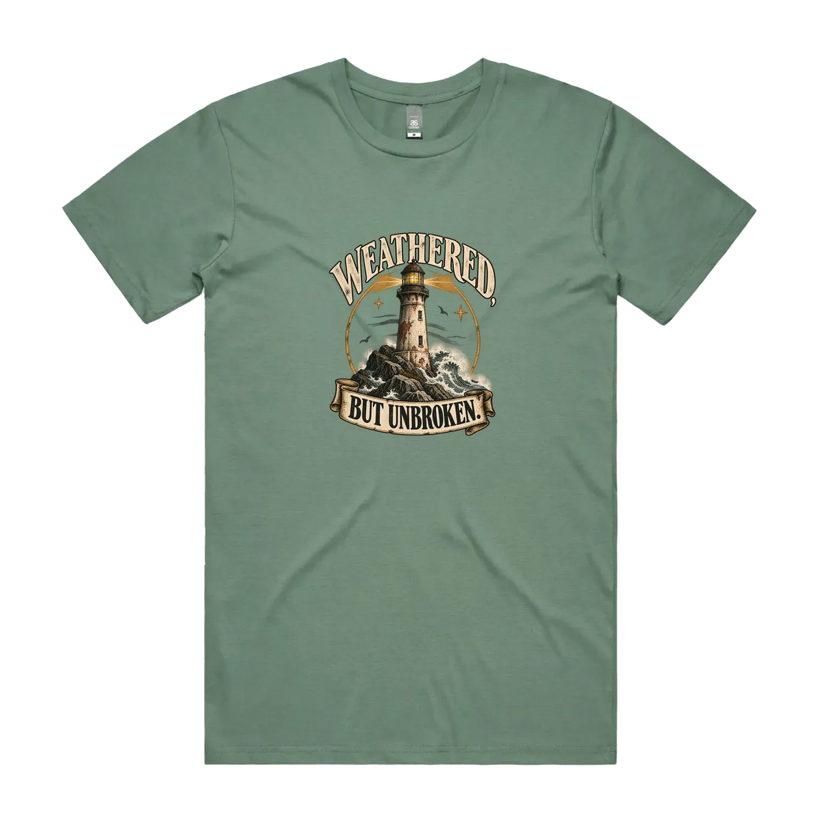 Sage front flat lay