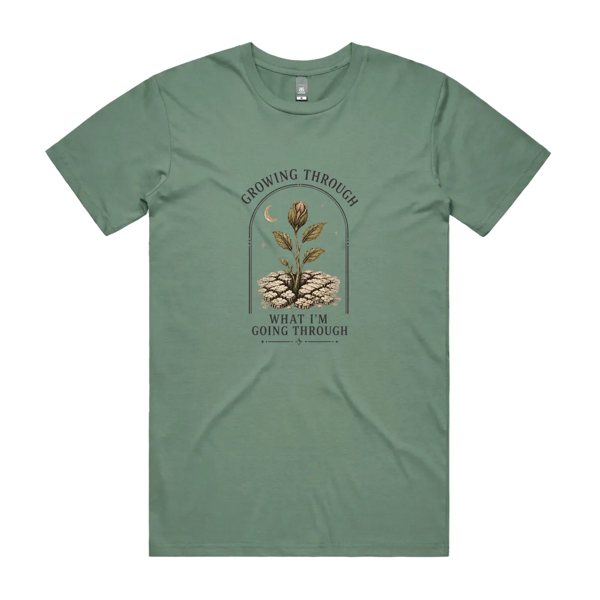 Sage front flat lay