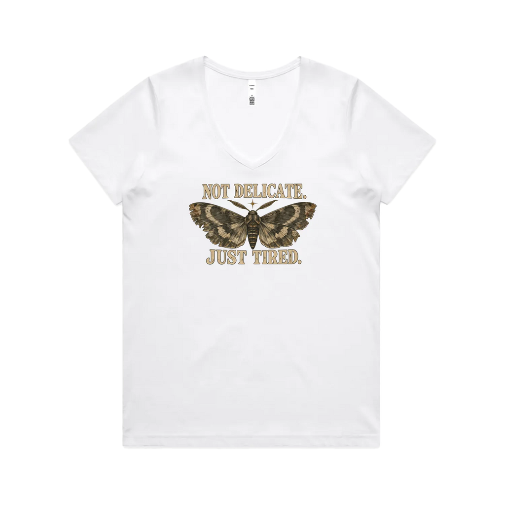 White front flat lay