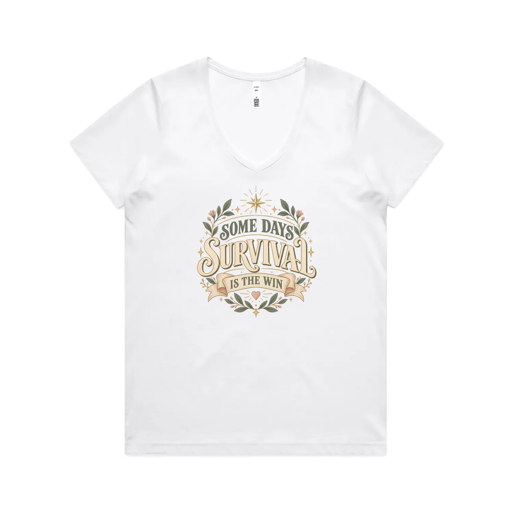 White front flat lay