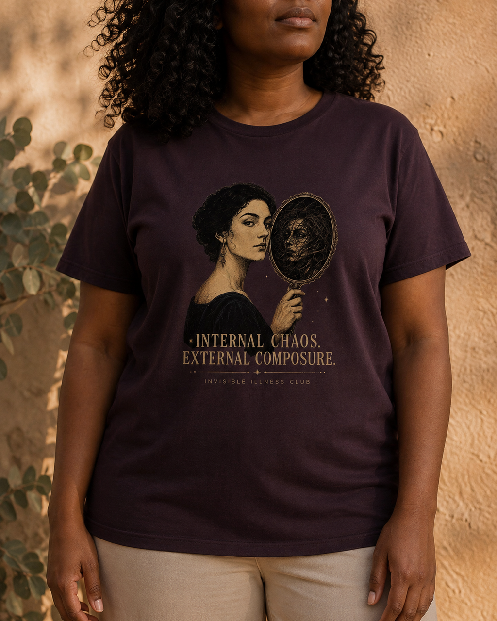 Internal Chaos. External Composure. — Invisible Illness Tee