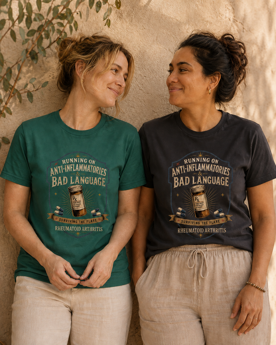 Running on Anti-Inflammatories & Bad Language — Rheumatoid Arthritis Tee
