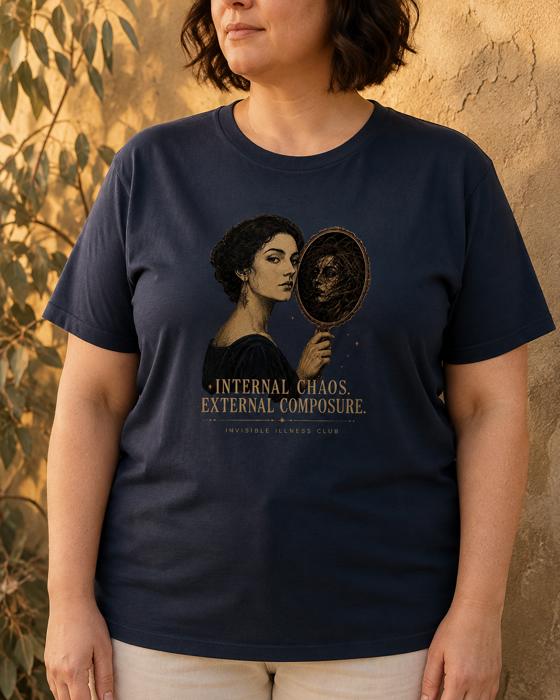 Internal Chaos. External Composure. — Invisible Illness Tee