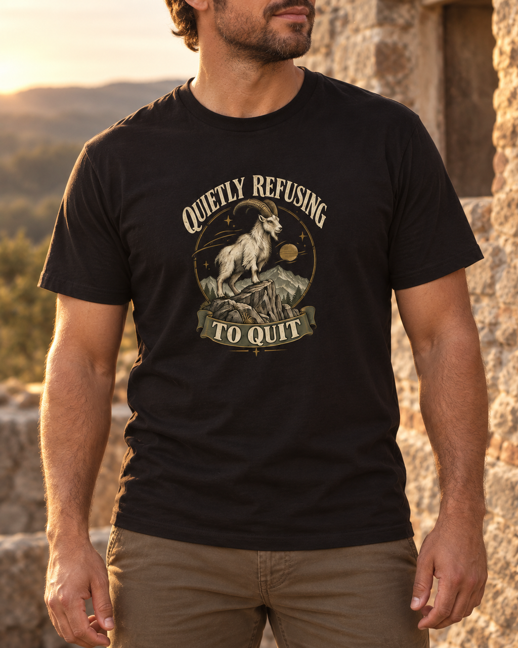 Quietly Refusing to Quit Tee