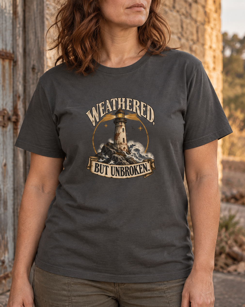 Weathered but Unbroken Tee