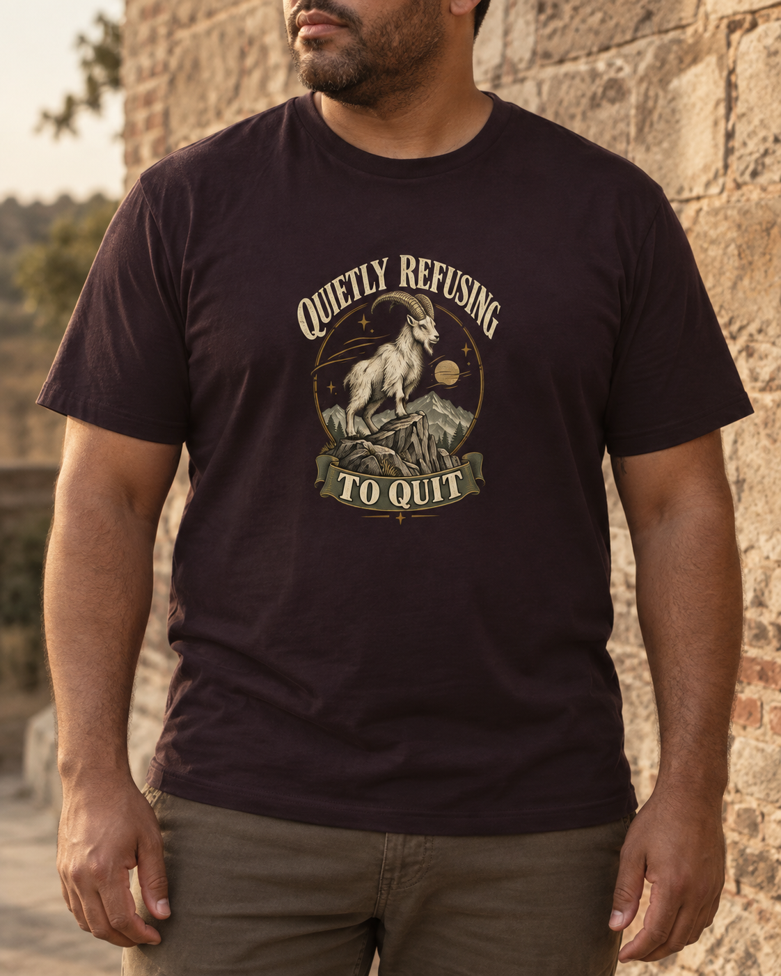 Quietly Refusing to Quit Tee