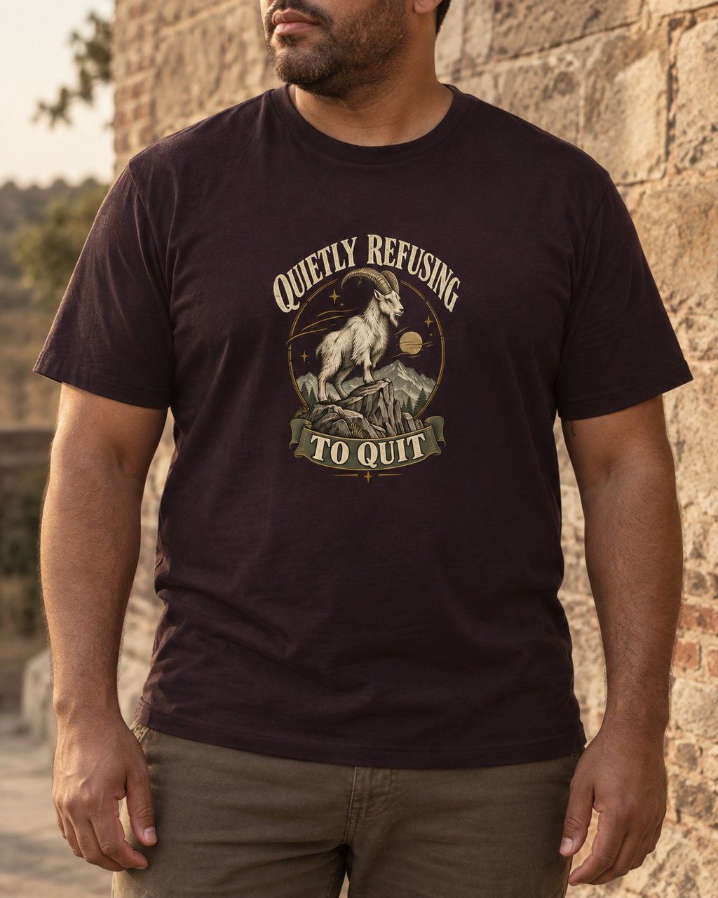 Quietly Refusing to Quit Tee