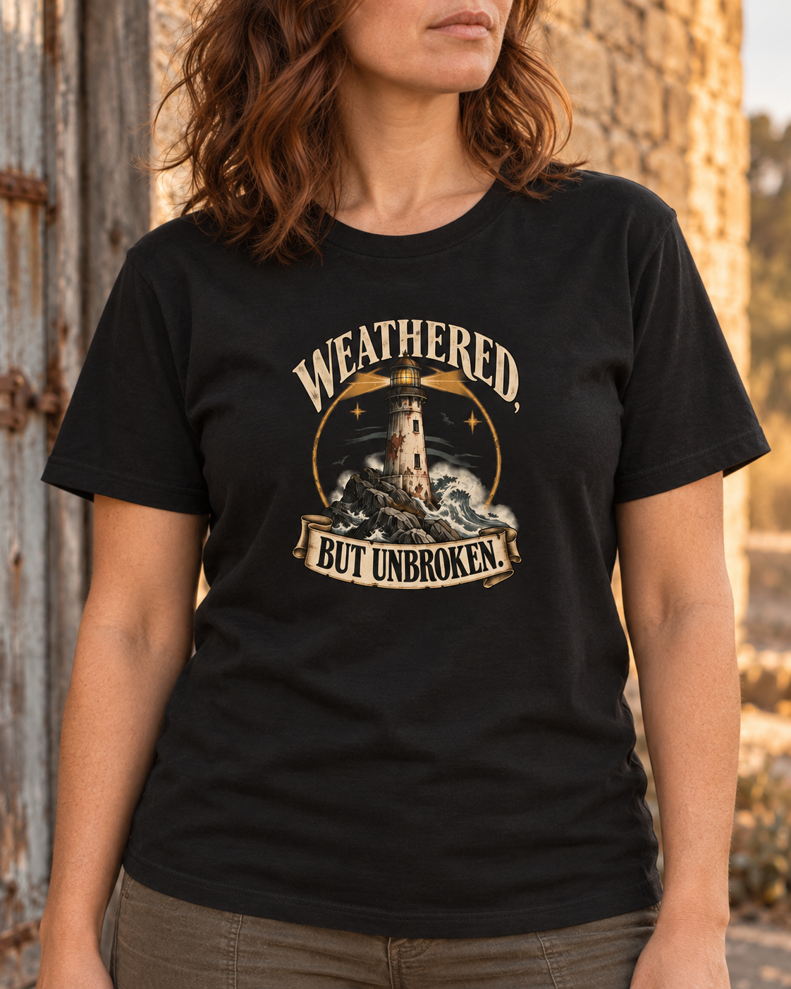 Weathered but Unbroken Tee