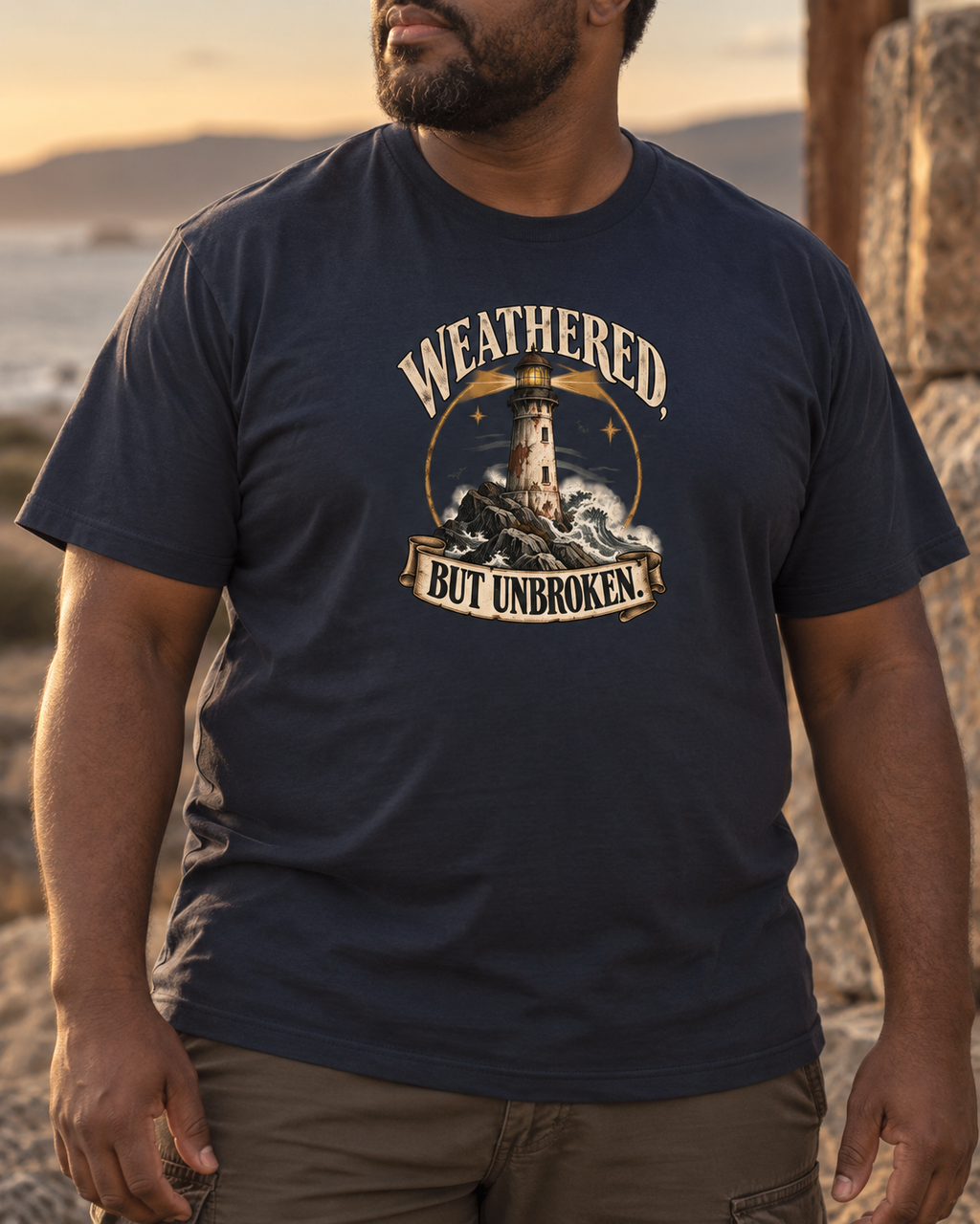 Weathered but Unbroken Tee