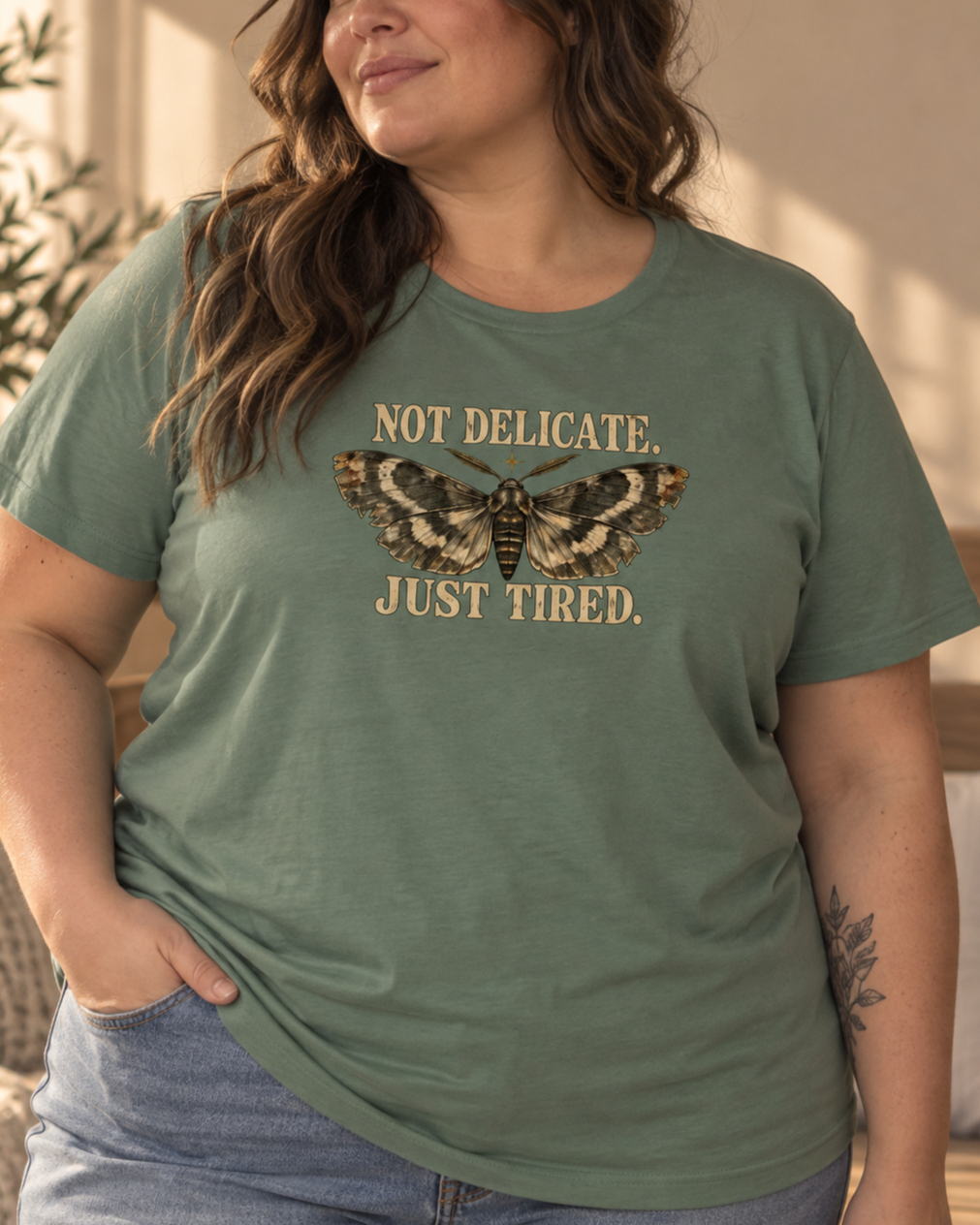 Not Delicate. Just Tired. Tee